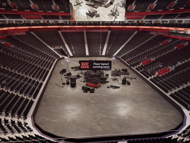 Official view from Section Legends Club 8 at Little Caesars Arena