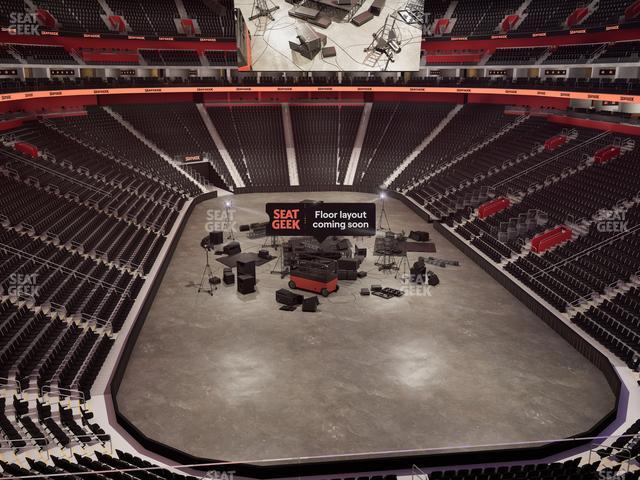 Little Caesars Arena - Section Legends Club 8 Seat View