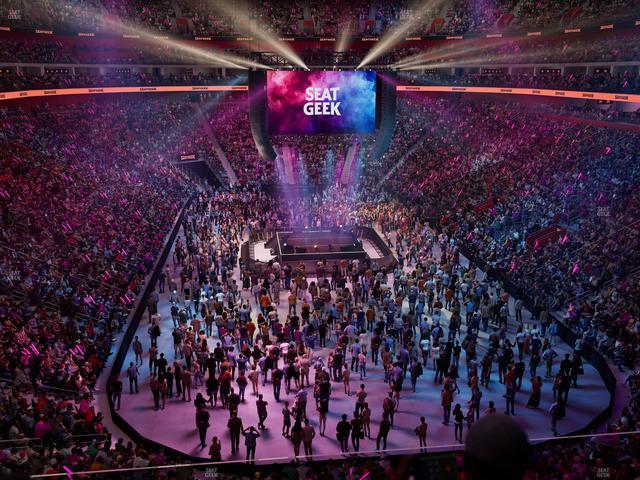 Little Caesars Arena - Section Legends Club 8 Seat View