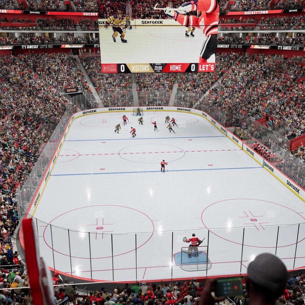Little Caesars Arena - Section Legends Club 8 Seat View