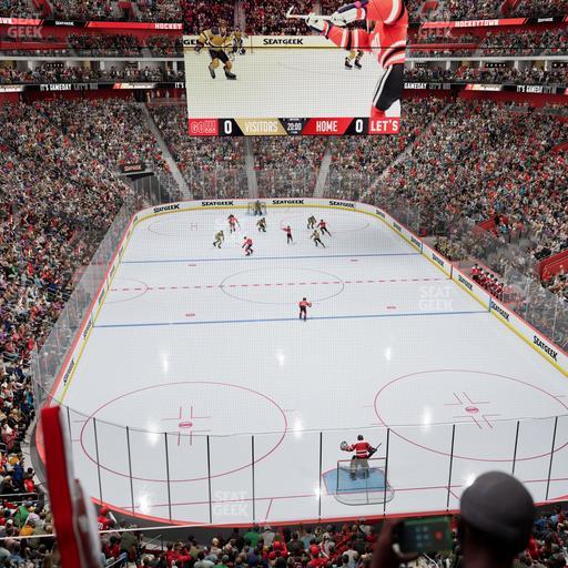 Little Caesars Arena - Section Legends Club 8 Seat View