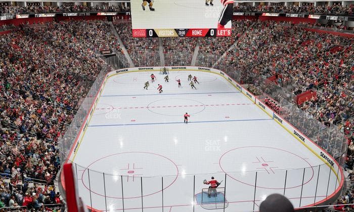 Little Caesars Arena - Section Legends Club 8 Seat View
