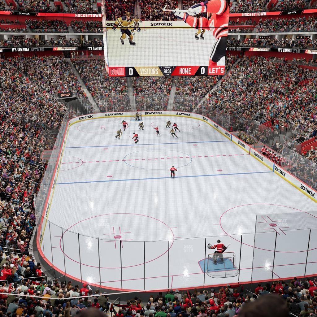 Little Caesars Arena - Section Legends Club 9 Seat View