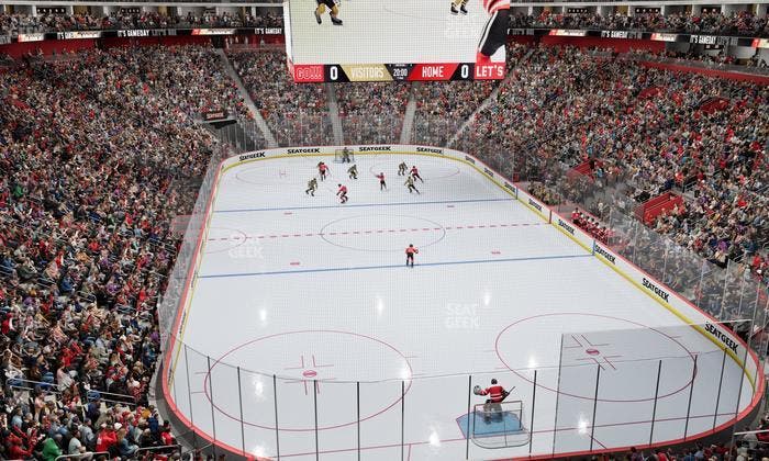 Little Caesars Arena - Section Legends Club 9 Seat View