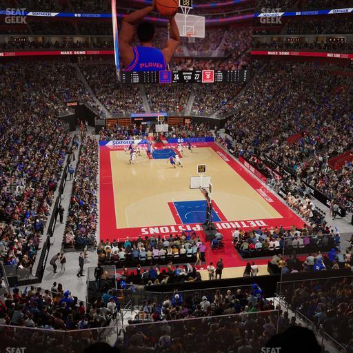 Little Caesars Arena - Section Legends Club 9 Seat View