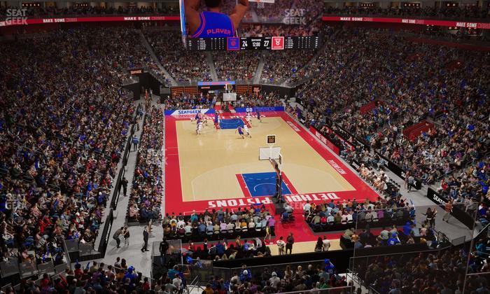 Little Caesars Arena - Section Legends Club 9 Seat View