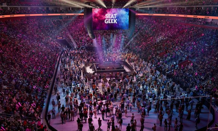 Little Caesars Arena - Section Legends Club 9 Seat View