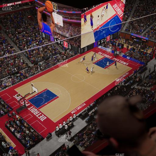 Little Caesars Arena - Section Lower Gondola 1 Seat View