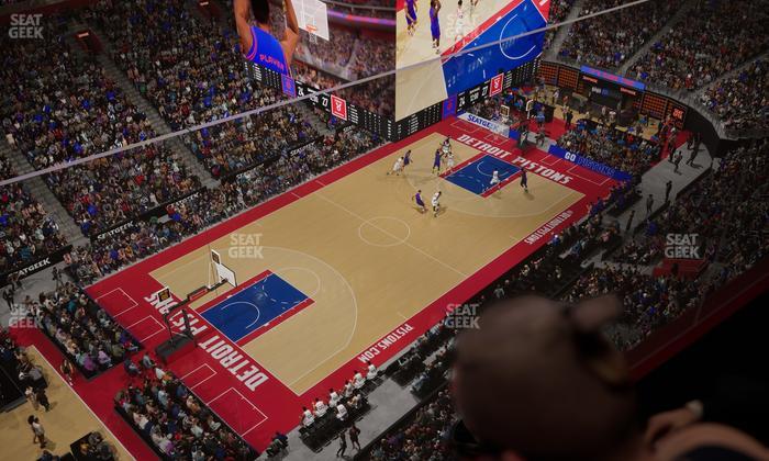 Little Caesars Arena - Section Lower Gondola 1 Seat View