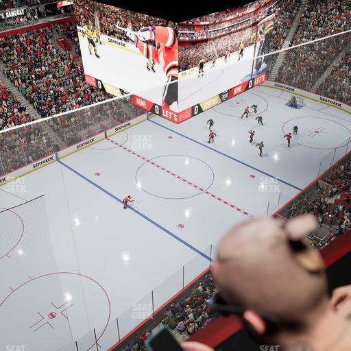 Little Caesars Arena - Section Lower Gondola 1 Seat View
