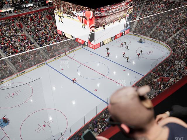 Little Caesars Arena - Section Lower Gondola 1 Seat View