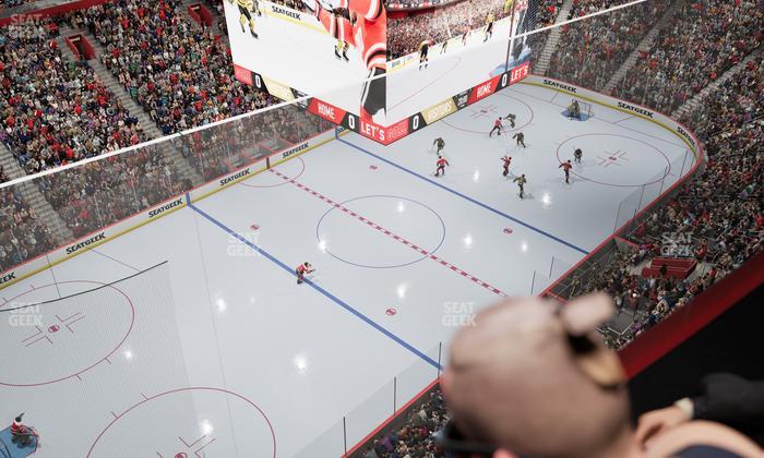 Little Caesars Arena - Section Lower Gondola 1 Seat View