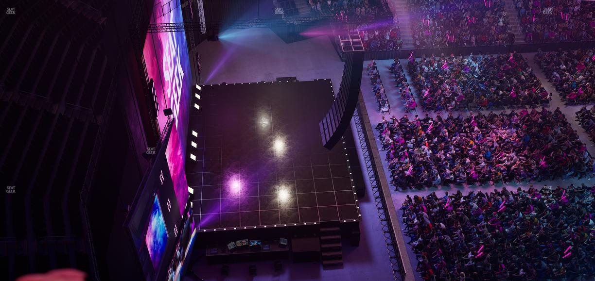 Little Caesars Arena - Section Lower Gondola 1 Seat View