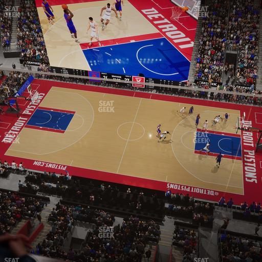 Little Caesars Arena - Section Lower Gondola 10 Seat View