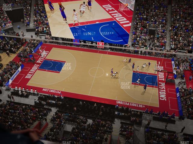 Little Caesars Arena - Section Lower Gondola 10 Seat View