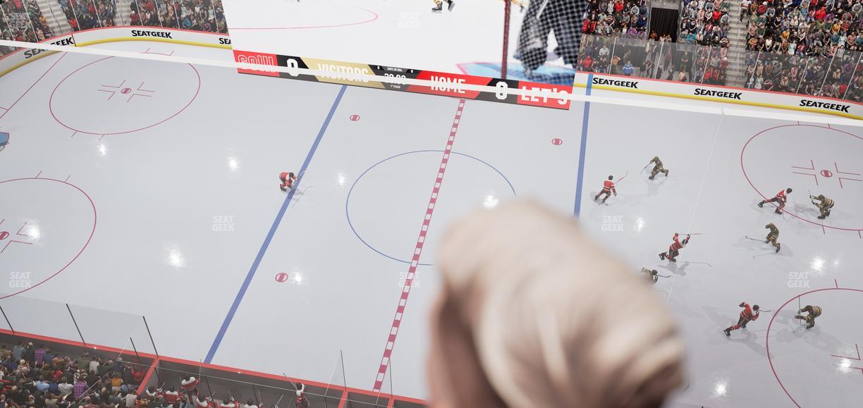 Little Caesars Arena - Section Lower Gondola 10 Seat View