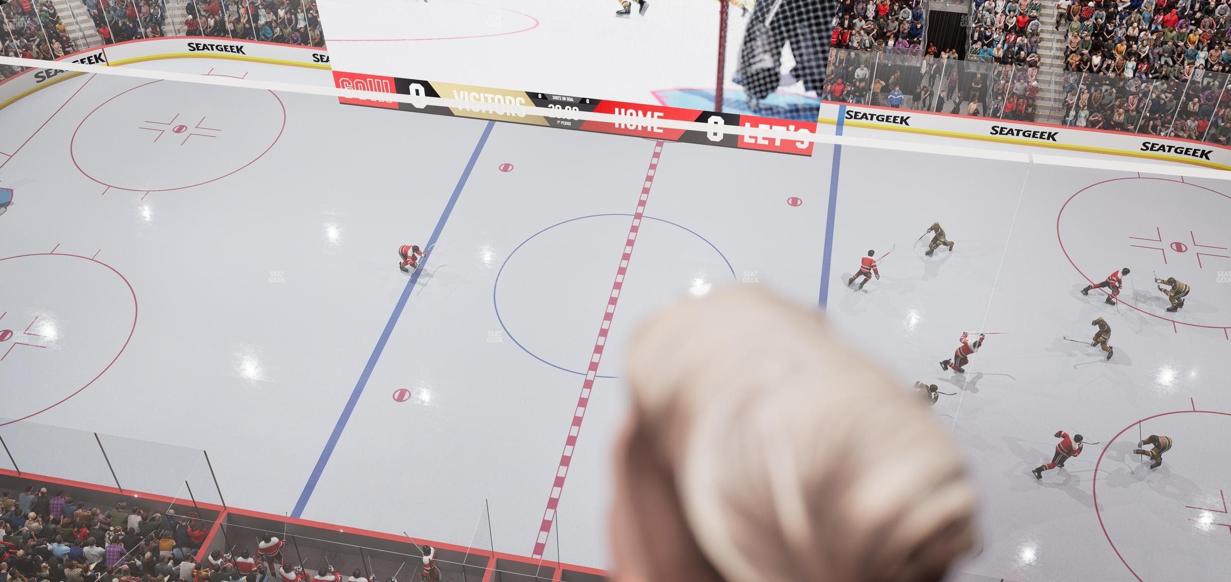 Little Caesars Arena - Section Lower Gondola 10 Seat View