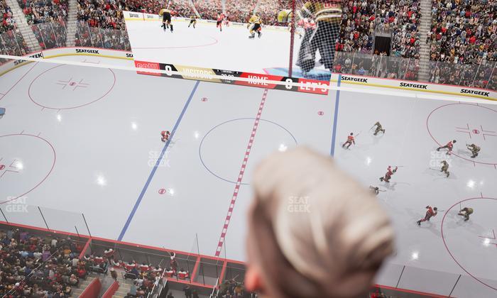 Little Caesars Arena - Section Lower Gondola 10 Seat View