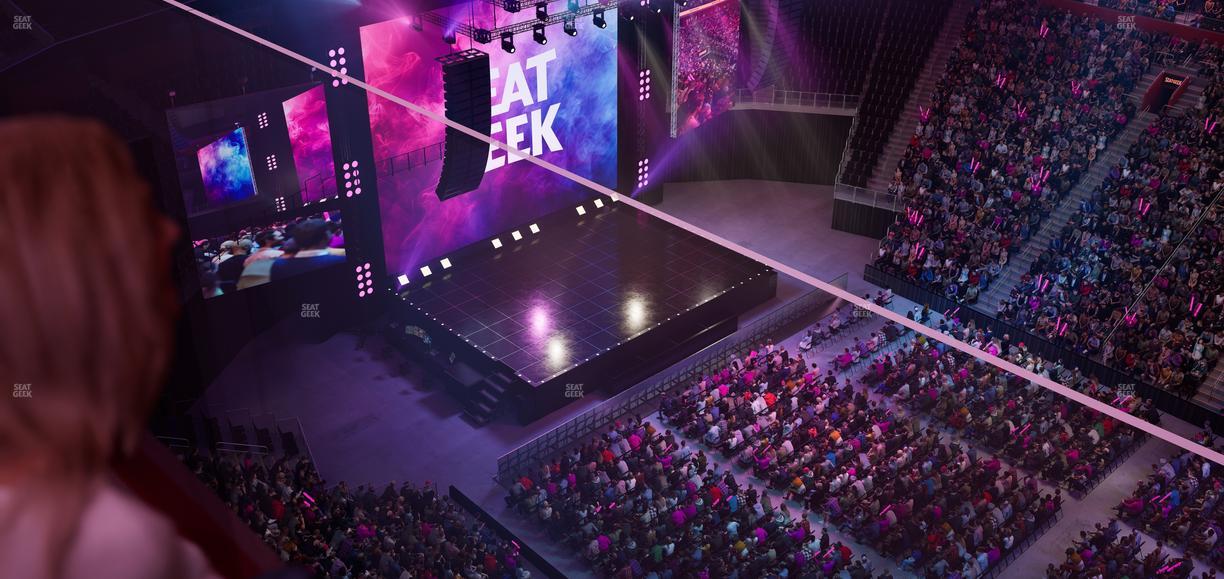Little Caesars Arena - Section Lower Gondola 10 Seat View