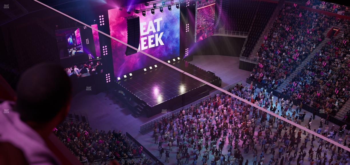 Little Caesars Arena - Section Lower Gondola 11 Seat View