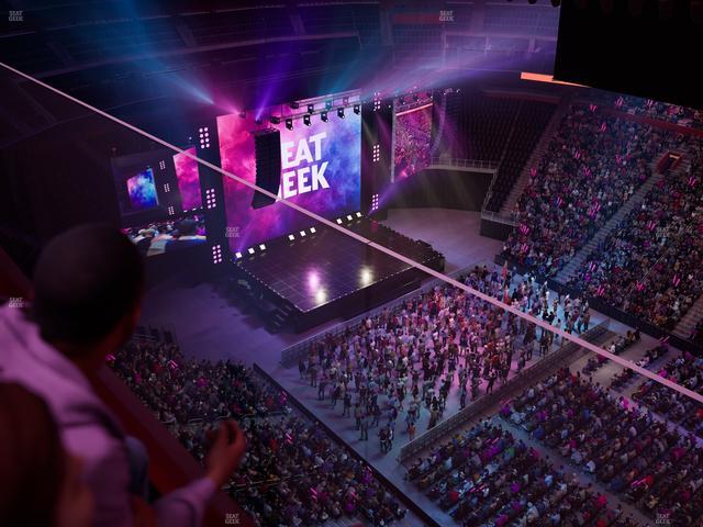 Little Caesars Arena - Section Lower Gondola 11 Seat View