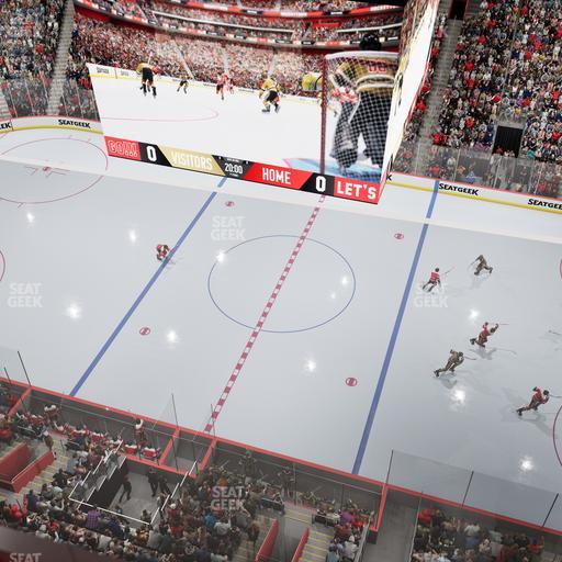 Little Caesars Arena - Section Lower Gondola 11 Seat View