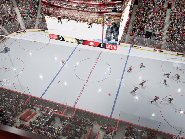 Little Caesars Arena - Section Lower Gondola 11 Seat View