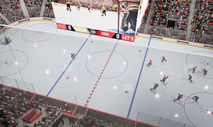 Little Caesars Arena - Section Lower Gondola 11 Seat View
