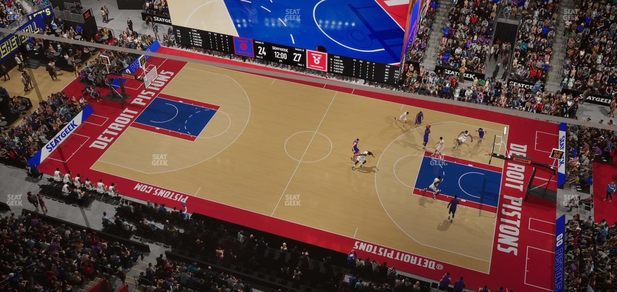 Little Caesars Arena - Section Lower Gondola 11 Seat View