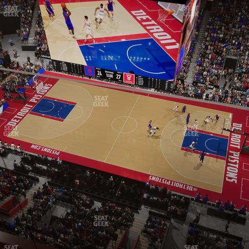 Little Caesars Arena - Section Lower Gondola 11 Seat View