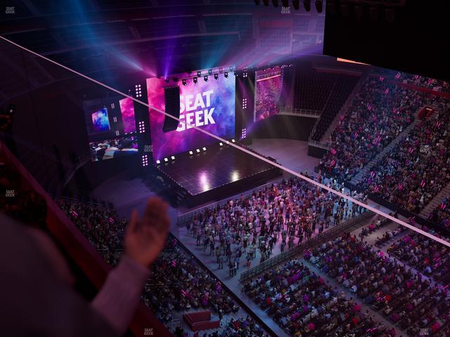 Little Caesars Arena - Section Lower Gondola 12 Seat View