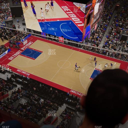 Little Caesars Arena - Section Lower Gondola 12 Seat View