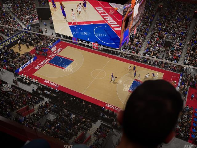 Little Caesars Arena - Section Lower Gondola 12 Seat View