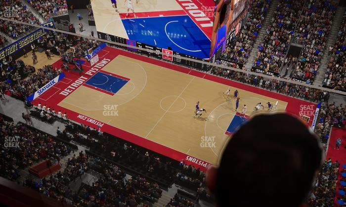 Little Caesars Arena - Section Lower Gondola 12 Seat View