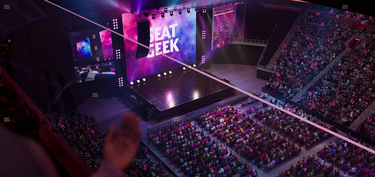 Little Caesars Arena - Section Lower Gondola 12 Seat View