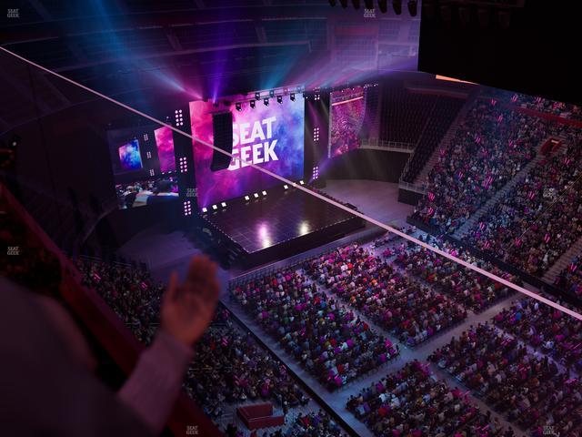 Little Caesars Arena - Section Lower Gondola 12 Seat View