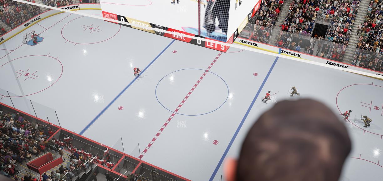 Little Caesars Arena - Section Lower Gondola 12 Seat View