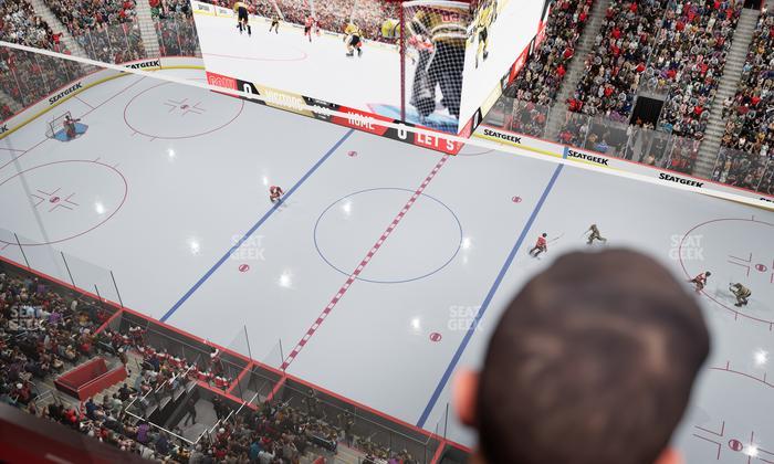 Little Caesars Arena - Section Lower Gondola 12 Seat View