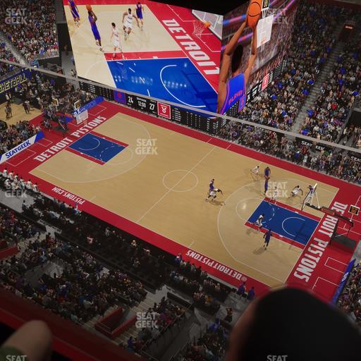 Little Caesars Arena - Section Lower Gondola 13 Seat View