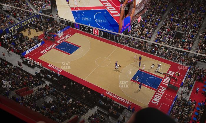 Little Caesars Arena - Section Lower Gondola 13 Seat View