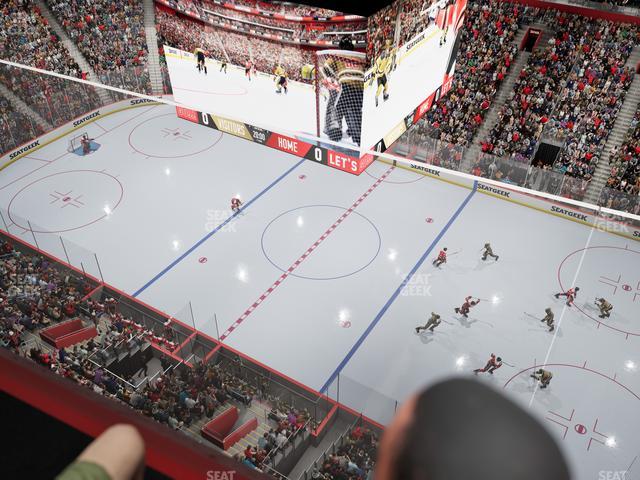 Little Caesars Arena - Section Lower Gondola 13 Seat View