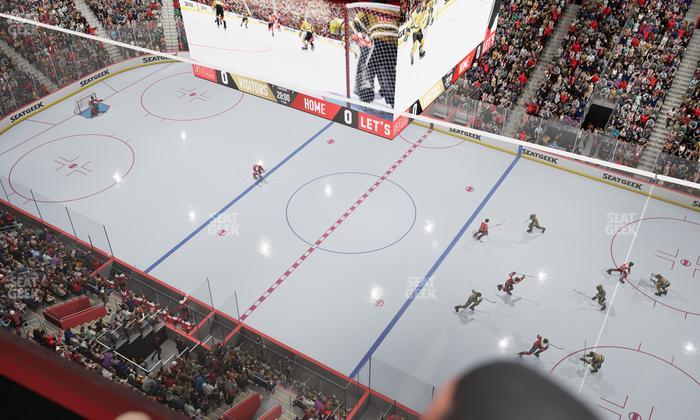 Little Caesars Arena - Section Lower Gondola 13 Seat View