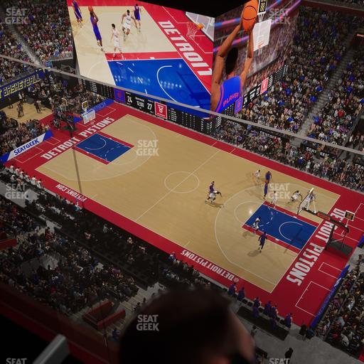 Little Caesars Arena - Section Lower Gondola 14 Seat View