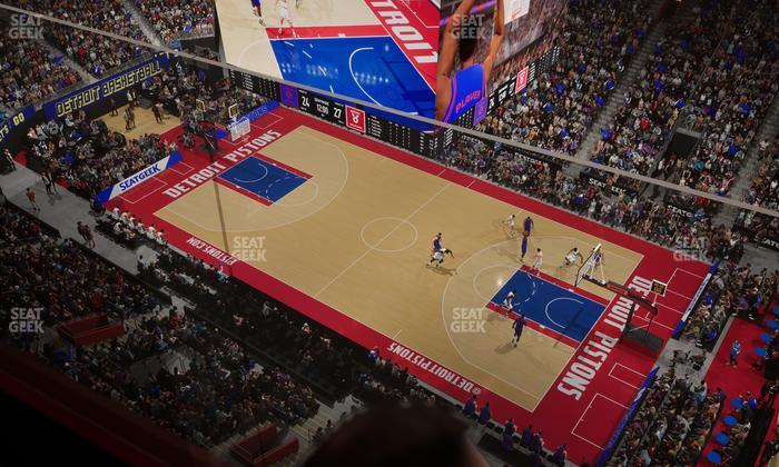 Little Caesars Arena - Section Lower Gondola 14 Seat View