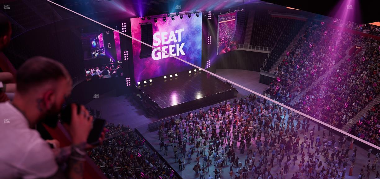Little Caesars Arena - Section Lower Gondola 14 Seat View
