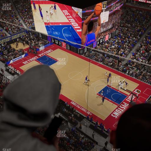 Little Caesars Arena - Section Lower Gondola 15 Seat View