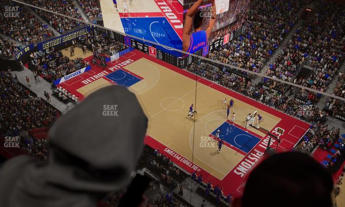 Little Caesars Arena - Section Lower Gondola 15 Seat View