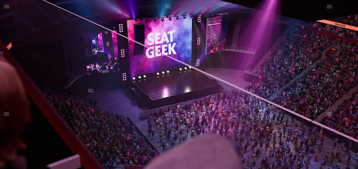 Little Caesars Arena - Section Lower Gondola 15 Seat View