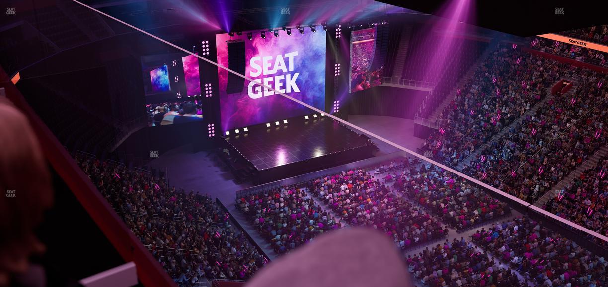 Little Caesars Arena - Section Lower Gondola 15 Seat View