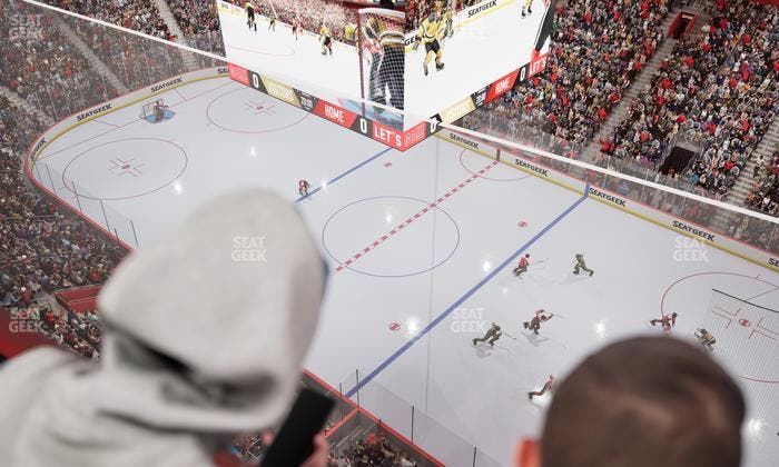 Little Caesars Arena - Section Lower Gondola 15 Seat View